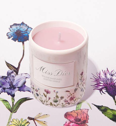 Miss Dior candle garden